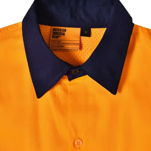 Picture of Winning Spirit, Unisex Hi Vis Cool-Breeze Safety L/S Shirt
